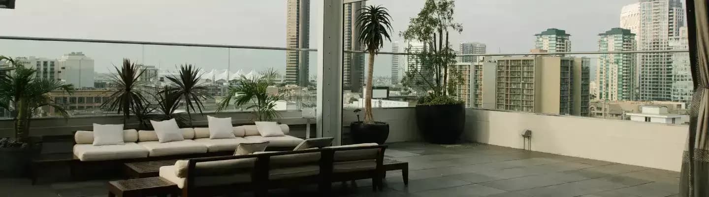 desain rooftop rumah minimalis