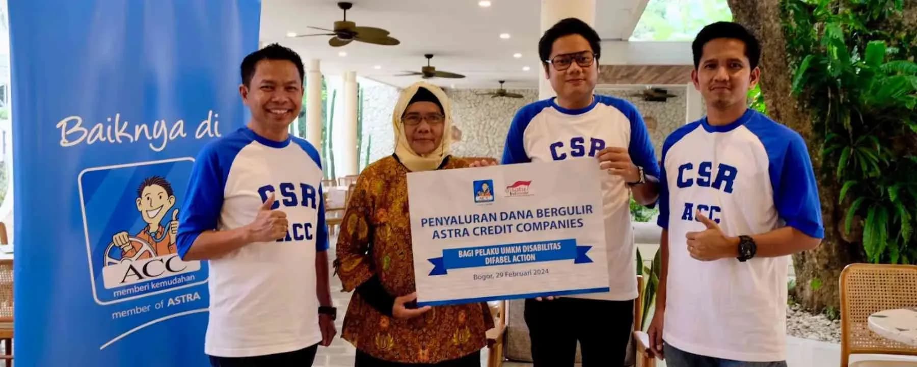 Dana Bergulir, Cara Jitu ACC Bantu UMKM Disabilitas