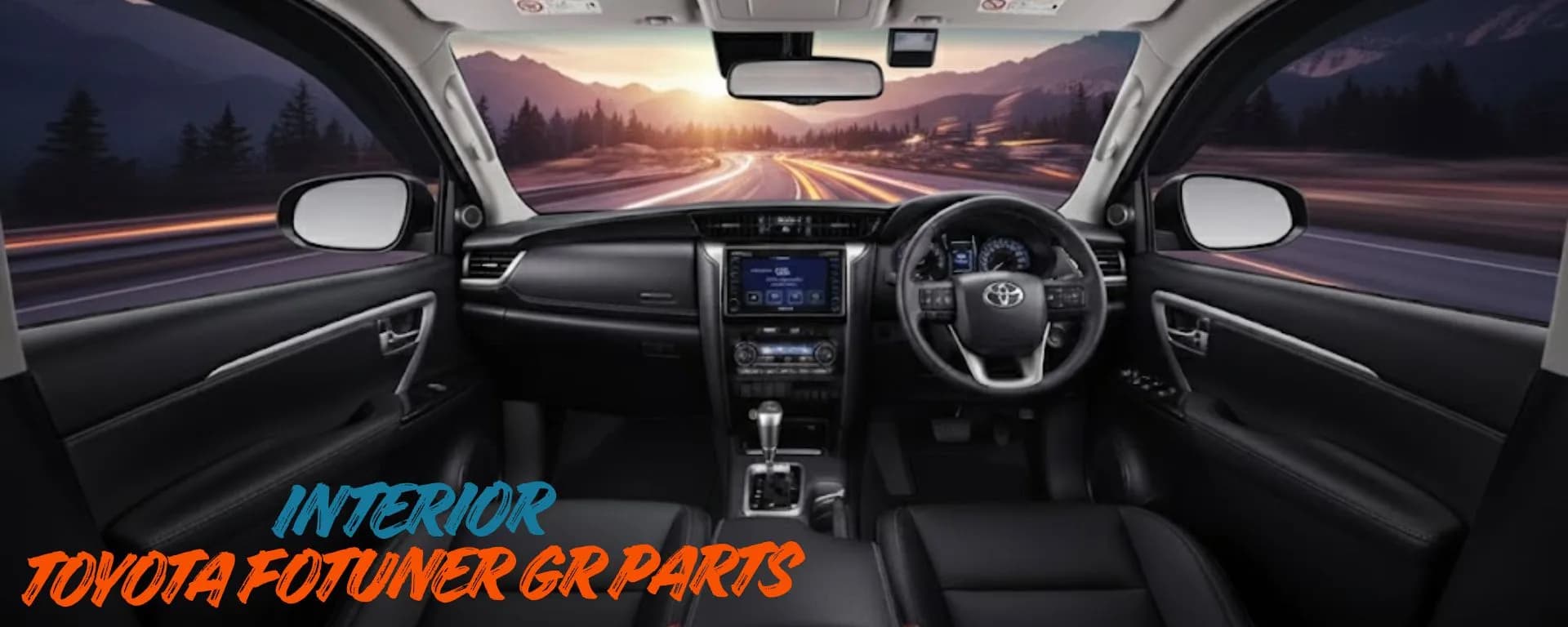 Interior Fortuner GR Parts