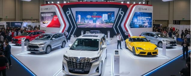Booth Toyota di GJAW 2025