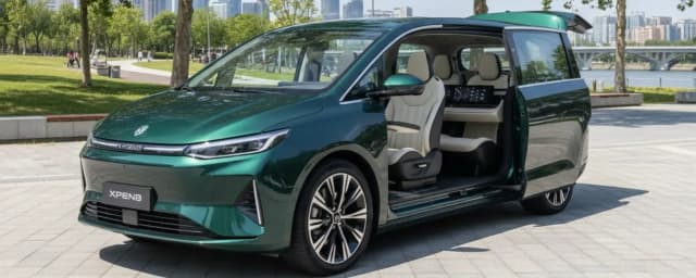 Driving Experience Xpeng X9