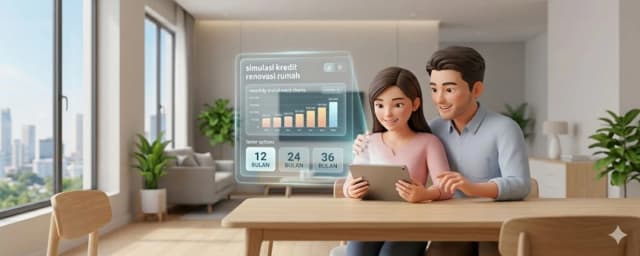simulasi kredit renovasi rumah 