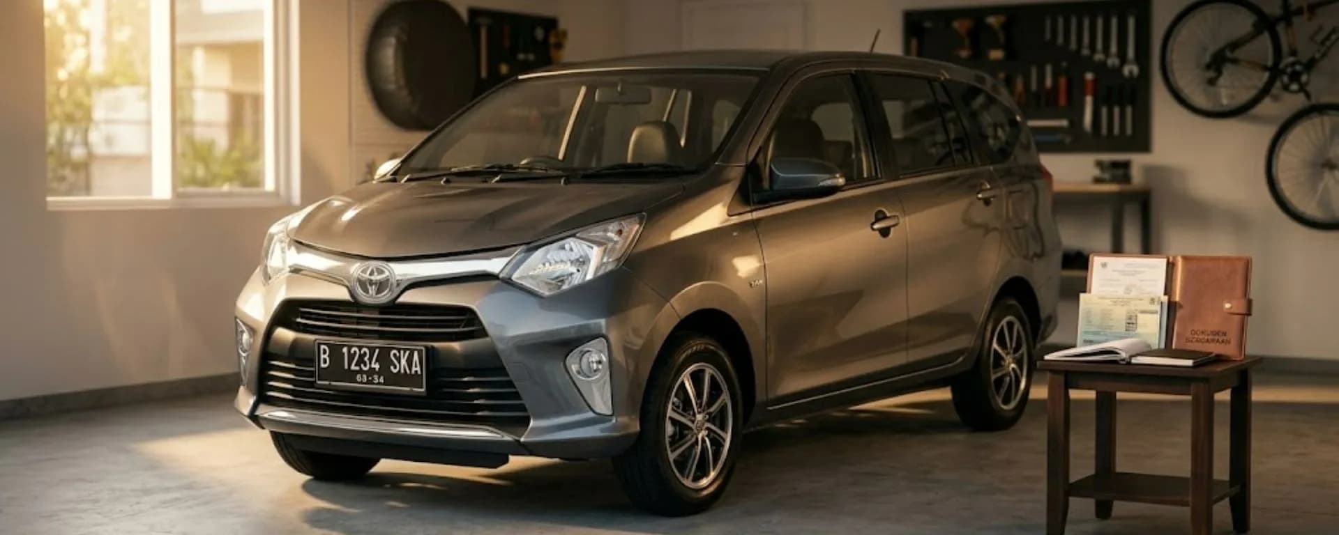 pinjaman agunan BPKB mobil Calya 2018