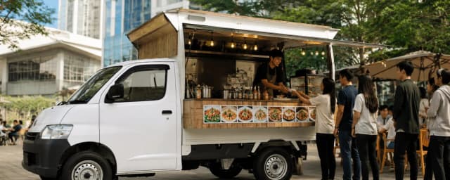 mobil usaha makanan