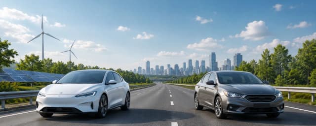 mobil listrik vs mobil bensin