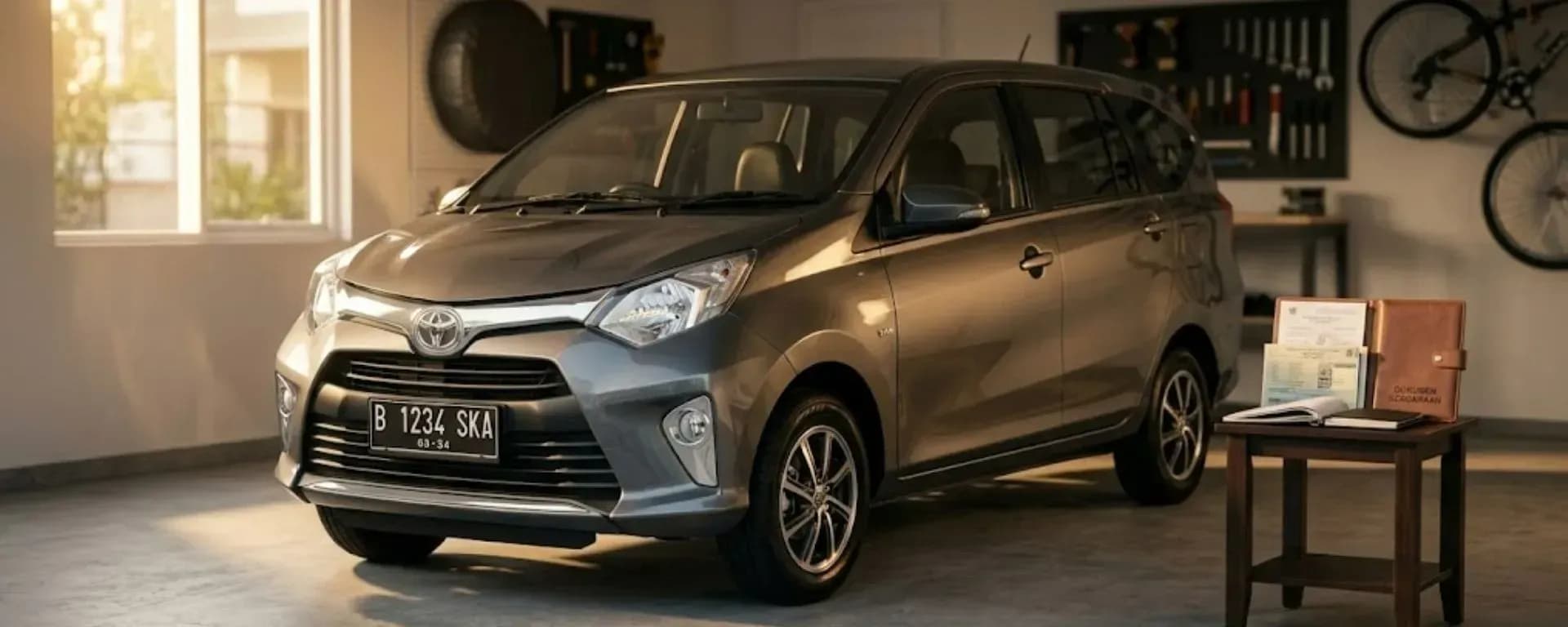 pinjaman agunan BPKB mobil Calya 2018