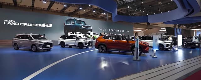 Booth Toyota di GIIAS 2026