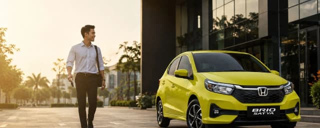 simulasi pembiayaan honda brio satya