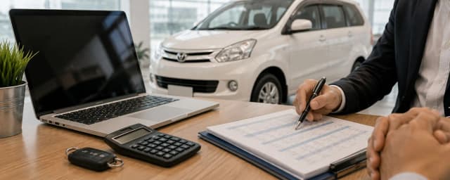 pembiayaan dengan jaminan BPKB mobil Avanza lama 