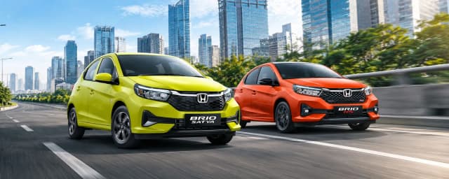 Perbedaan Honda Brio Satya atau RS
