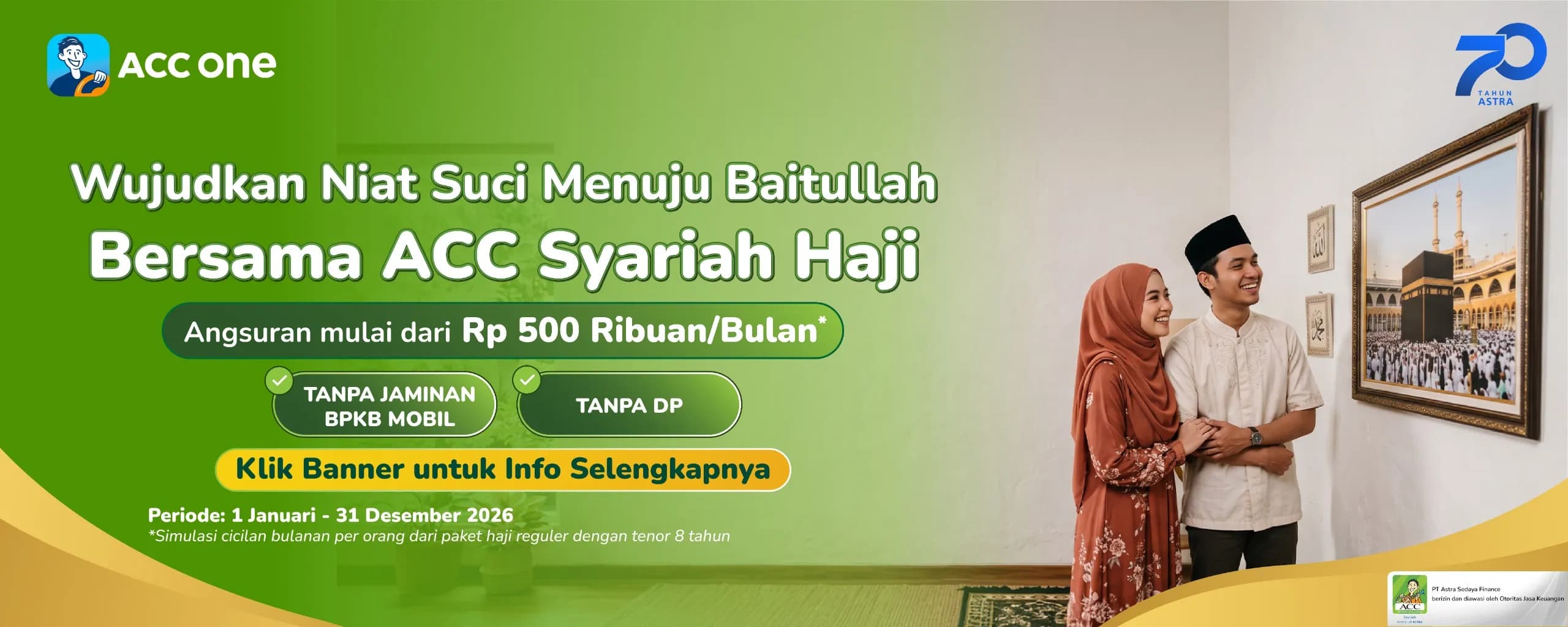 Pembiayaan ACC Syariah Haji