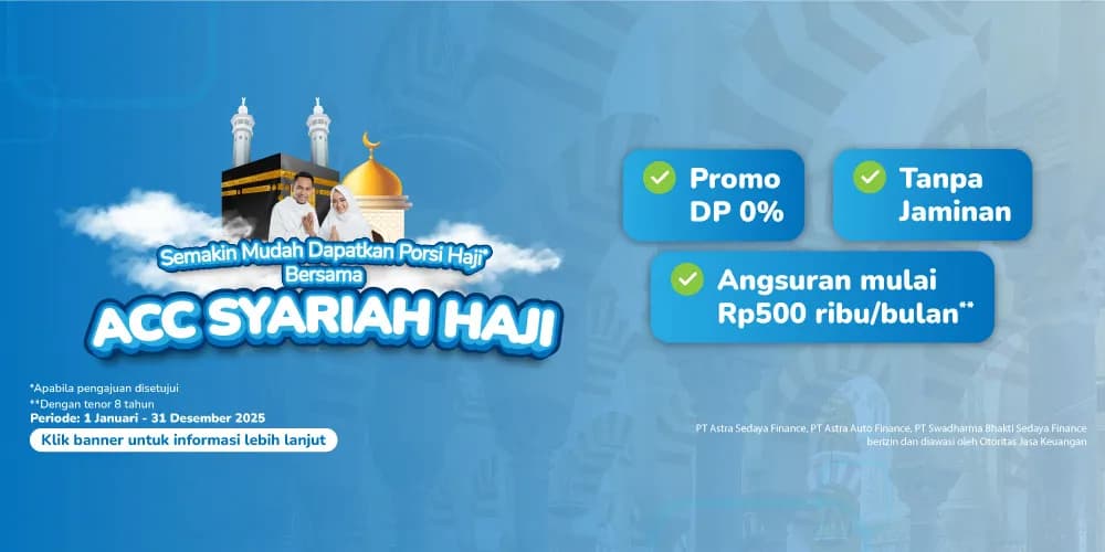 Pembiayaan ACC Syariah Haji