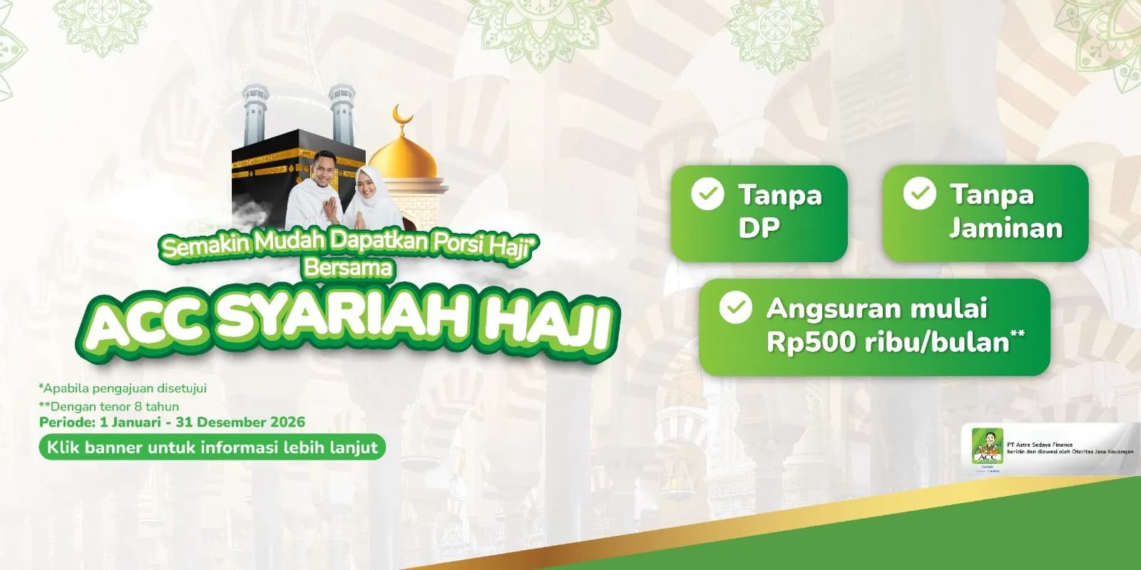 Pembiayaan ACC Syariah Haji