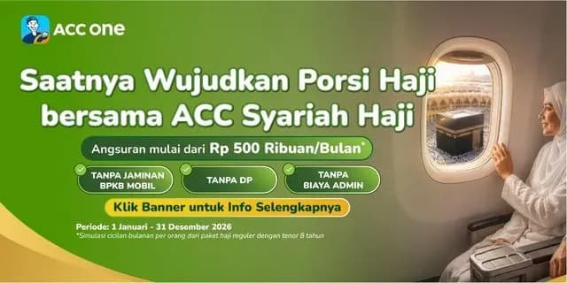 Pembiayaan ACC Syariah Haji
