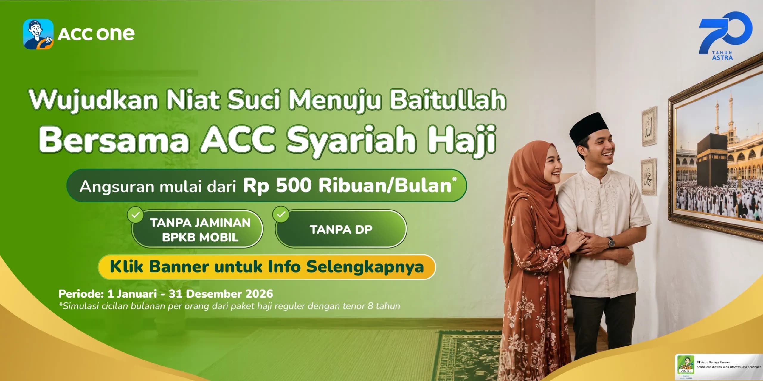 Pembiayaan ACC Syariah Haji