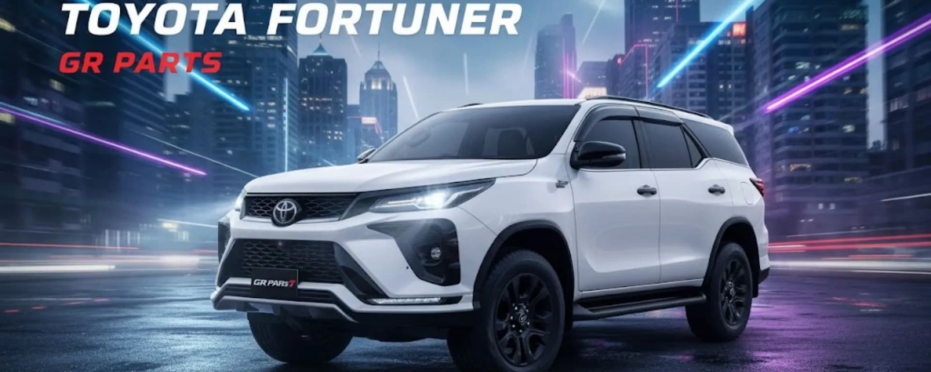 Toyota Fortuner GR Parts