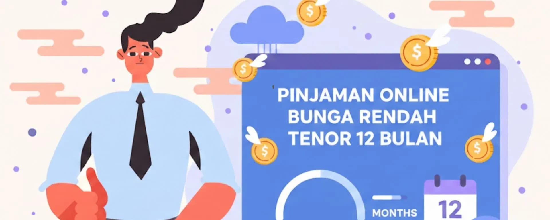 pinjaman online bunga rendah tenor 12 bulan