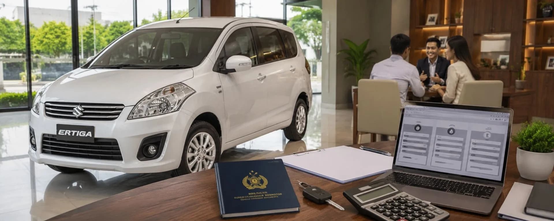 Tabel angsuran pembiayaan dengan jaminan BPKB Suzuki Ertiga 2012-2016