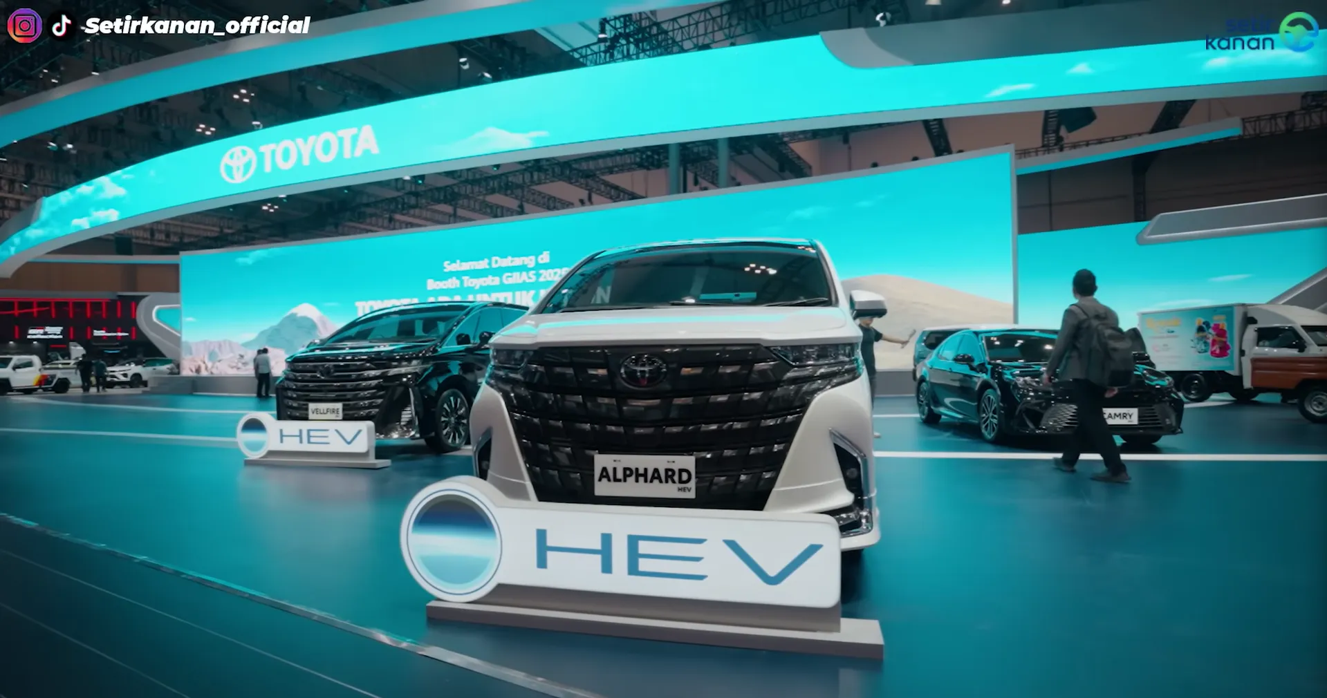 line up mobil toyota di GIIAS 2025