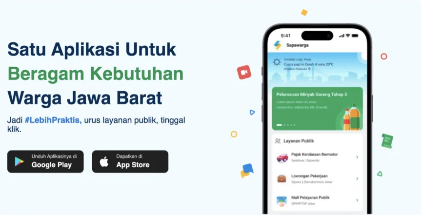 Aplikasi Sapawarga Jawa Barat