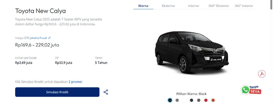 Mobil 200 Jutaan