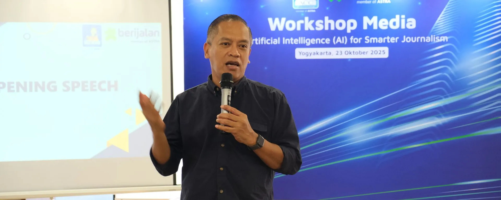ACC dan berijalan Adakan Workshop AI untuk Jurnalis Yogyakarta