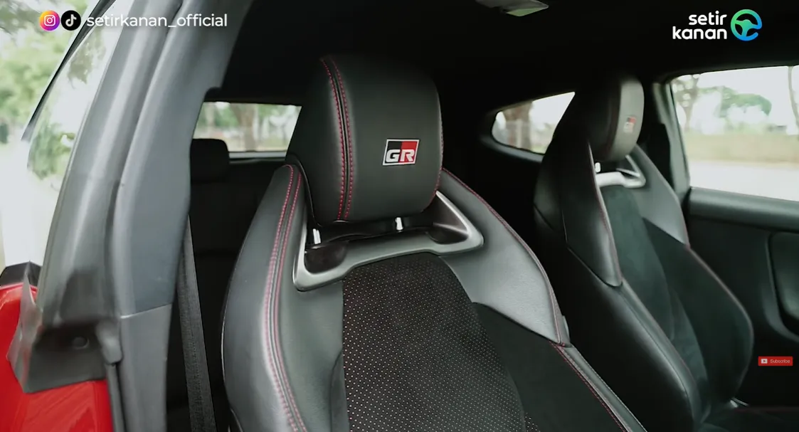 posisi duduk toyota gr yaris
driving experience toyota gr yaris
interior toyota gr yaris