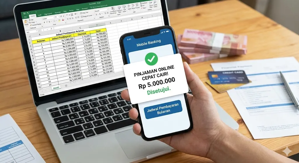 pinjaman online cepat cair bayar bulanan