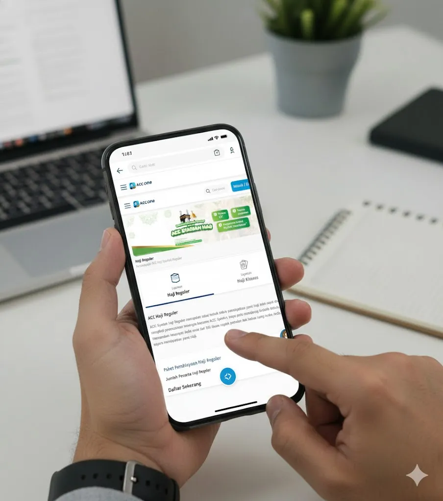 cara daftar haji online