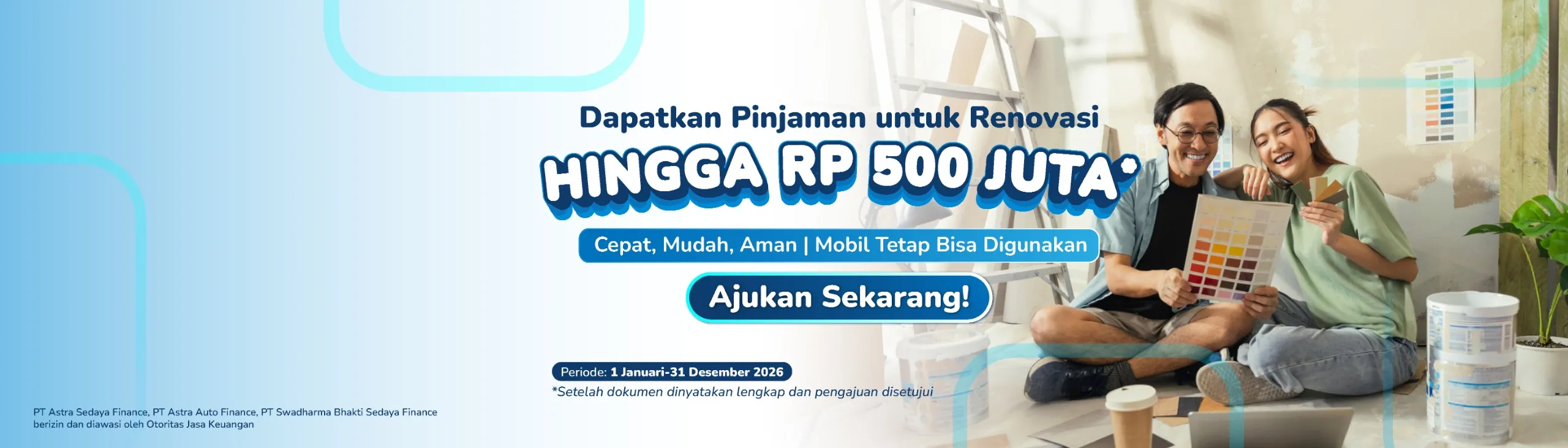 pinjaman renovasi rumah