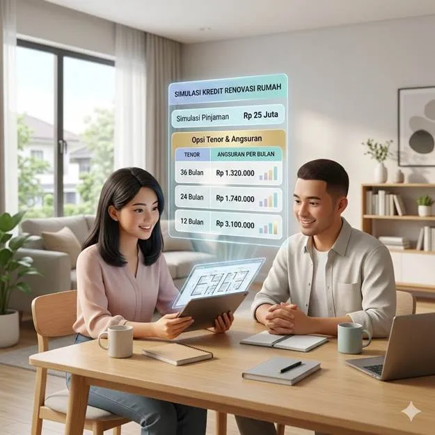 simulasi kredit renovasi rumah