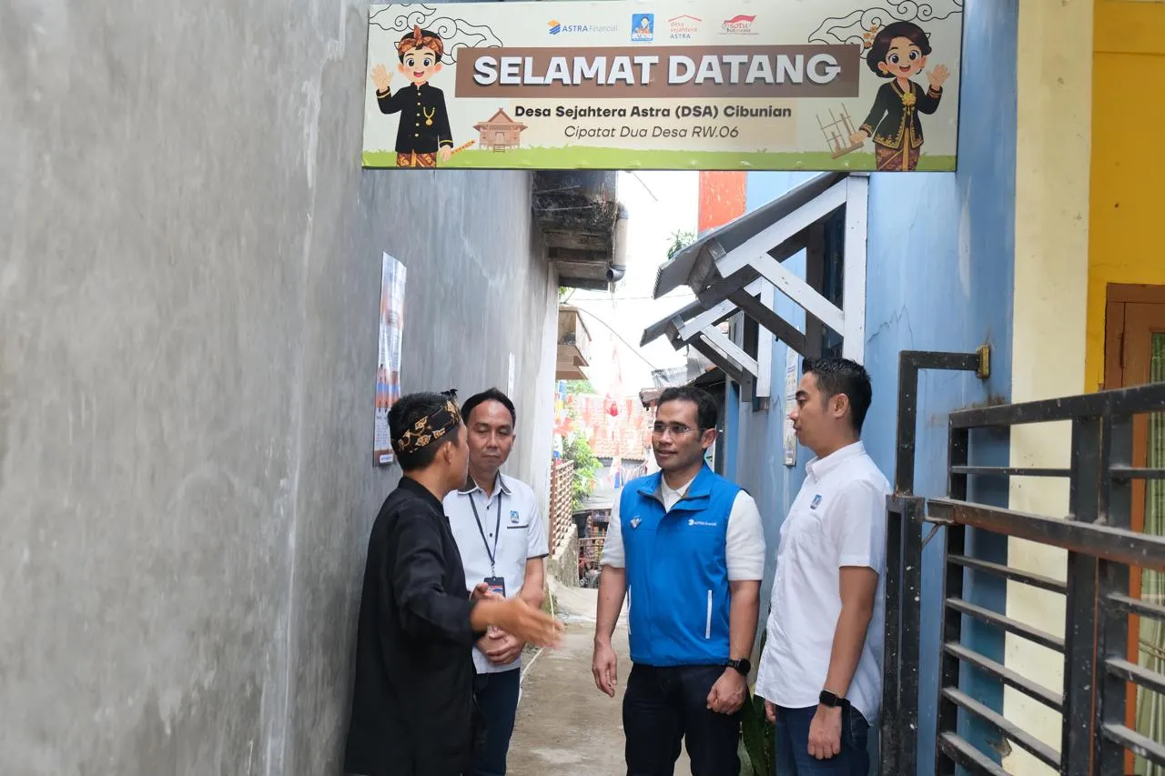 ACC Kembangkan Desa Sejahtera Astra Cibunian di Bogor