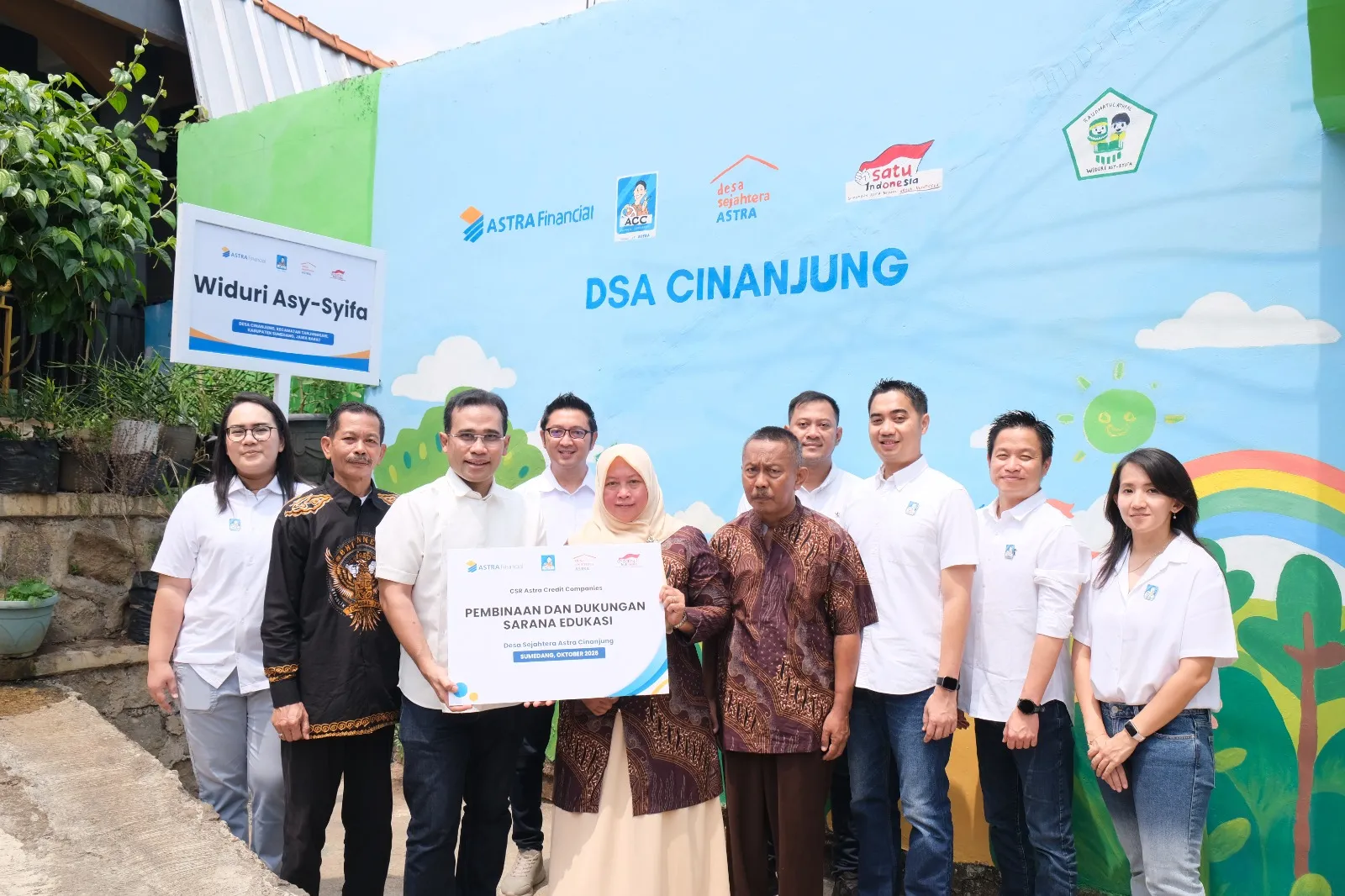 ACC Dukung Pengembangan Desa Sejahtera Astra Cinanjung